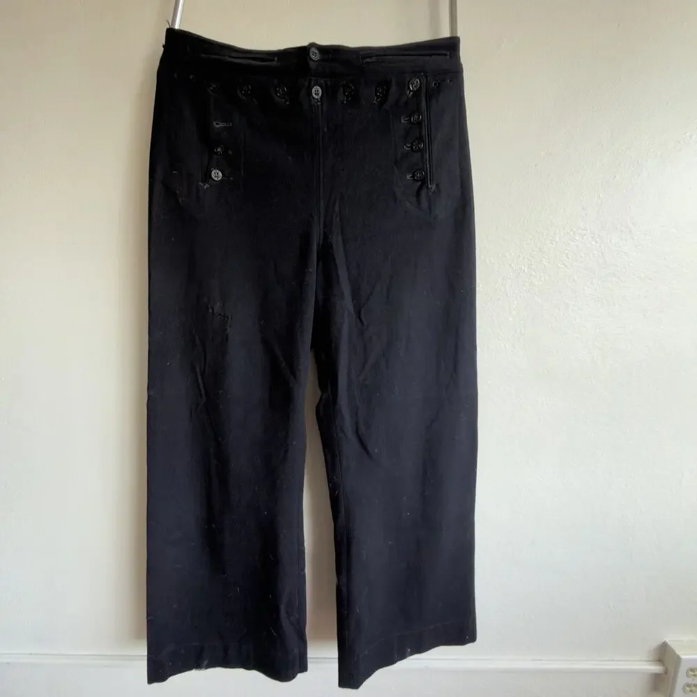 Vintage Naval Clothing Factory Sailor Wool Broadfall Pants 33W Wayfairer